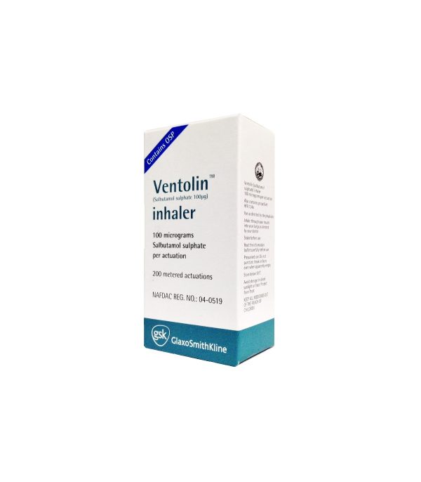 Ventolin Inhaler - 200 Actuations