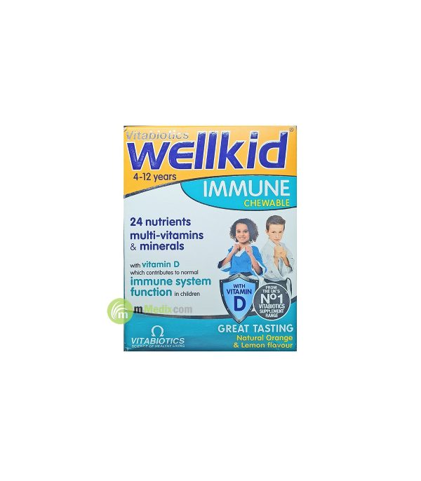 Vitabiotics Wellkid Immune Multivitamins -  30 Tablets