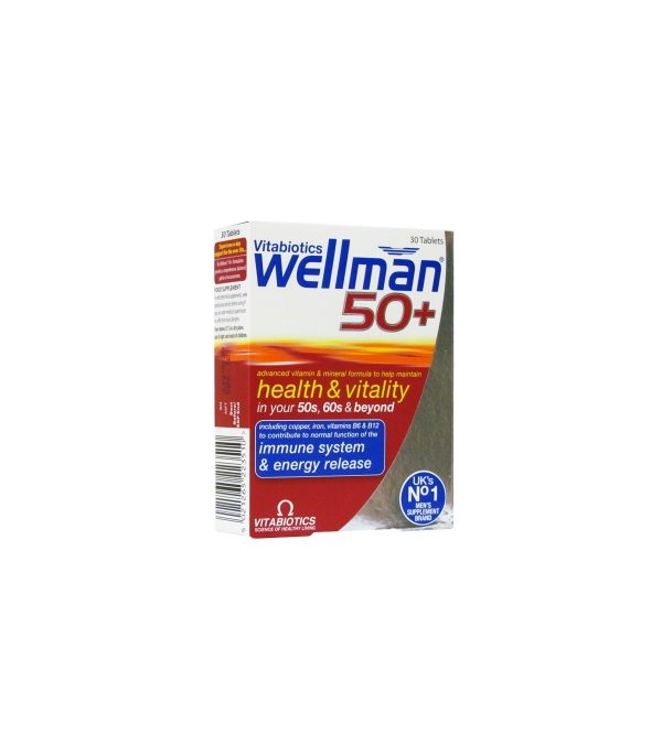 Wellman 50 Plus - 30 Tablets