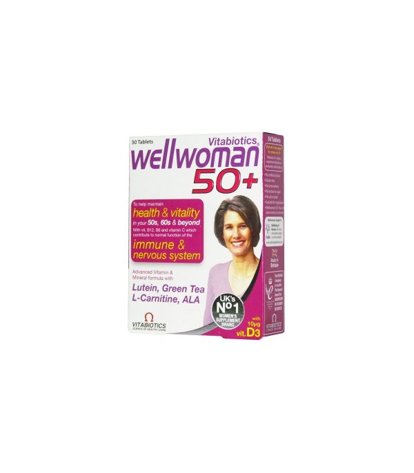 Wellwoman 50 Plus - 30 Tablets