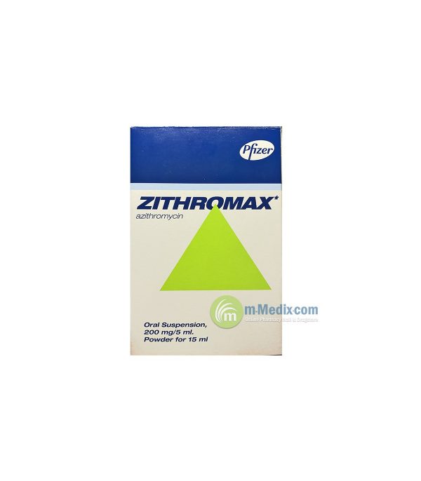 Zithromax 200mg Oral Suspension - 15ml