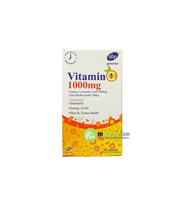 nhp Vitamin C 1000mg – 30 Tablets